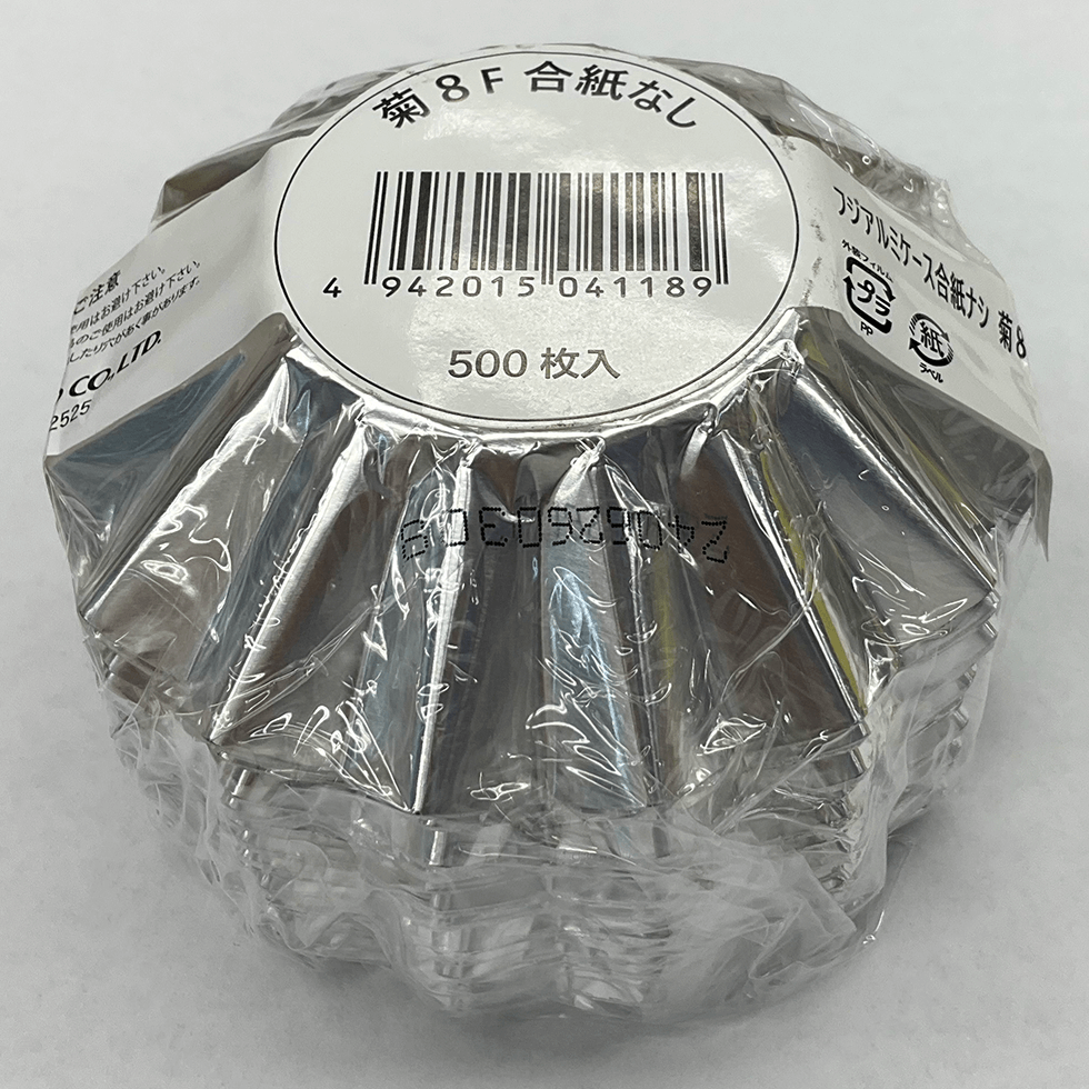 183_アルミケース 菊8F 合紙無 (500枚)