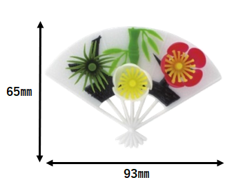 081_A-4 白扇松竹梅(150個)
