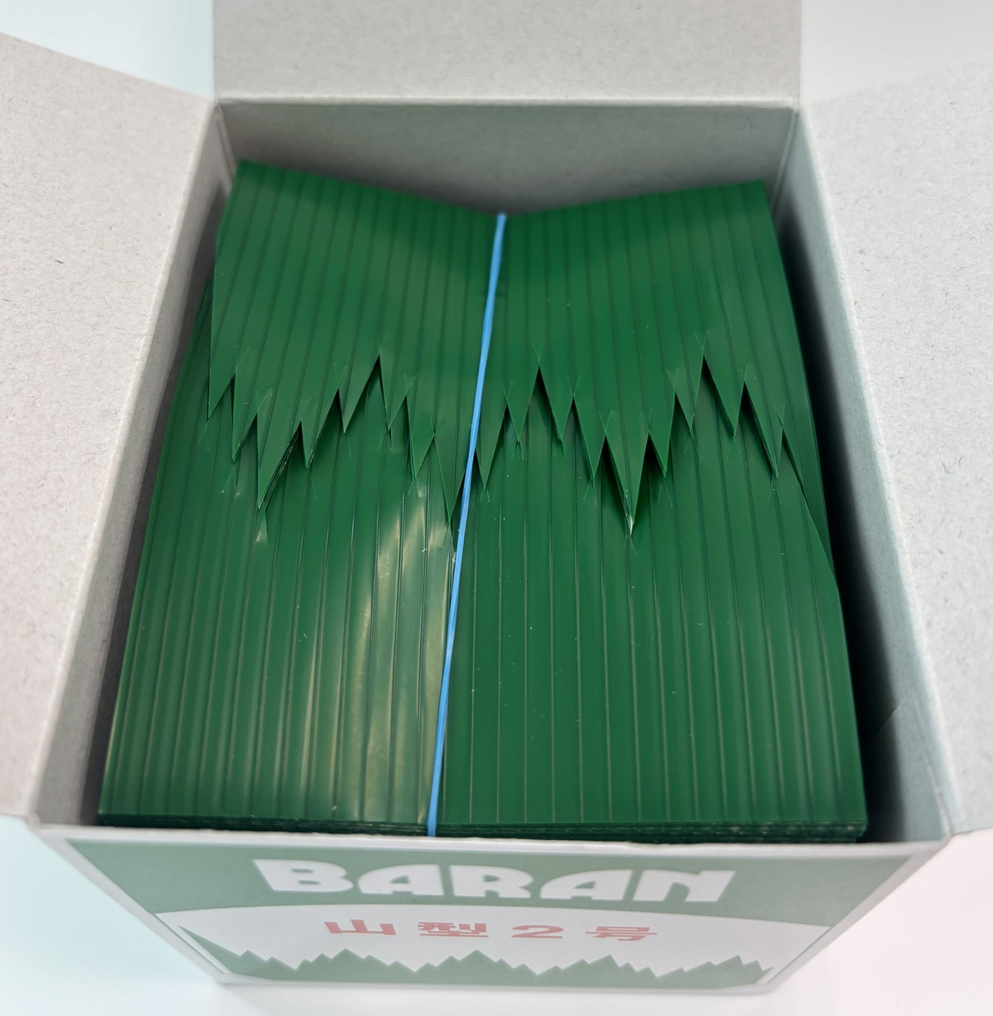 004_B-2 山型2号B 緑 (1000枚)